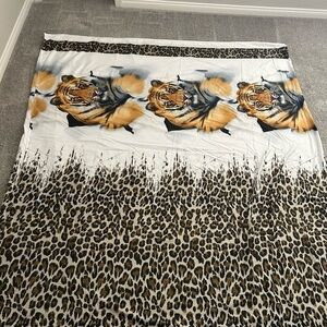 Animal print Duvet Cover with Ombré Design